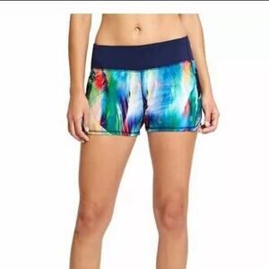 Athleta Tropea Ready Set Shorts 228702 Colorful Tie Dye